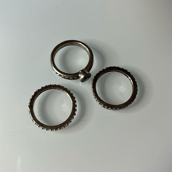 1* ring 925 Silver Diamond Sterling Rings* You choose one1 - Picture 6 of 10